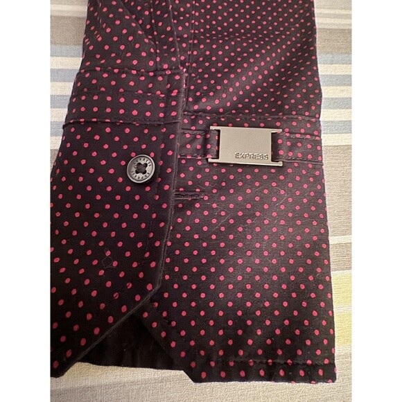 Express Design Studio Blouse Women's‎ Size Large Button Up Polka Dot NWOT - Picture 4 of 10